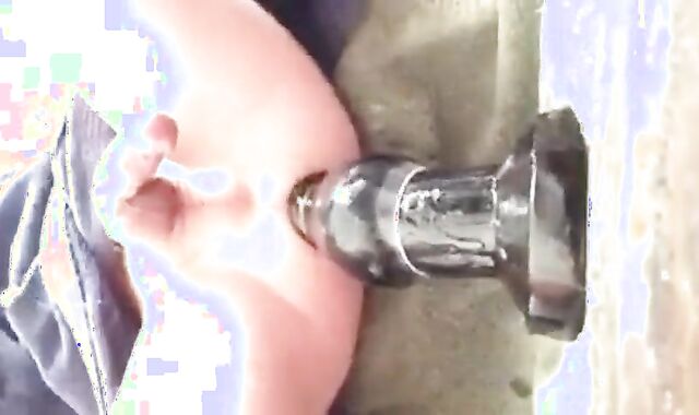 Twink's Ass Stretched by Sex Toys and Fists