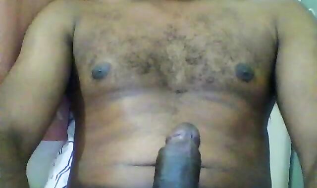 Big-Cock Asian Man Shows Off on Webcam