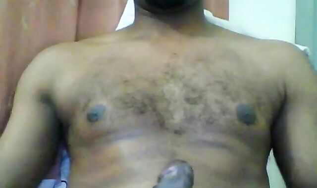 Big-Cock Asian Man Shows Off on Webcam