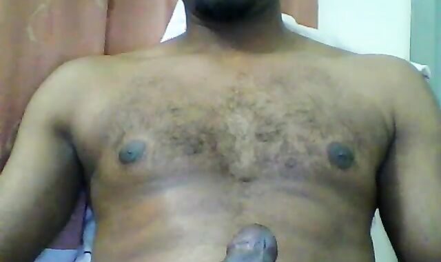 Big-Cock Asian Man Shows Off on Webcam