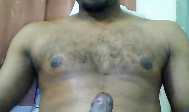 Big-Cock Asian Man Shows Off on Webcam