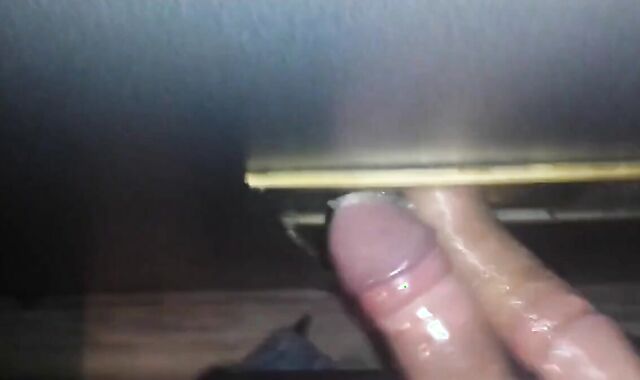 Glory Hole Masturbation Handjob