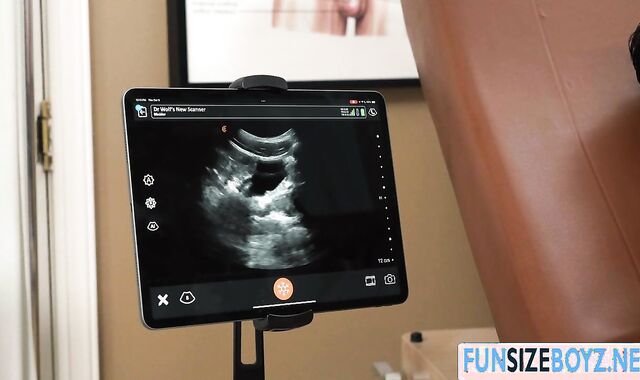 While having an ultrasound my doctor penetrates me