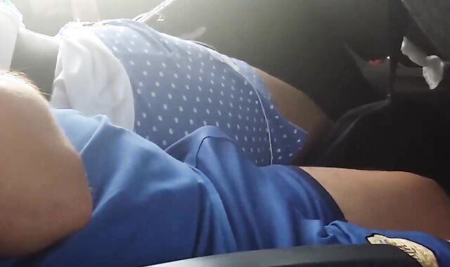 Daddy's Big Cock on the Bus