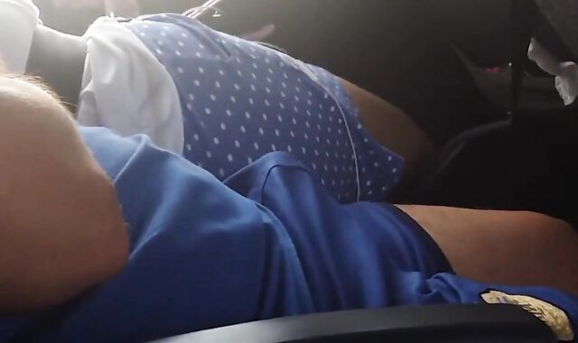 Daddy's Big Cock on the Bus