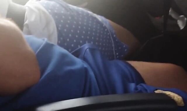 Daddy's Big Cock on the Bus