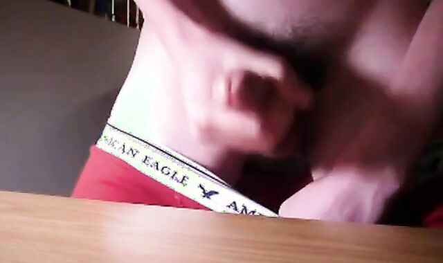 Twink Jerks and Cums on His Dorm Room Desk 2