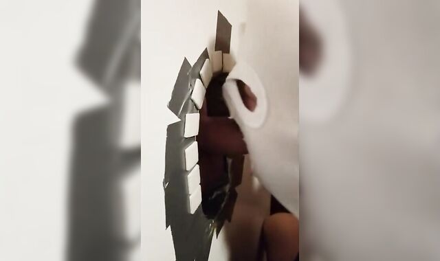 Glory Hole Amateur Takes on a Big Cock 3