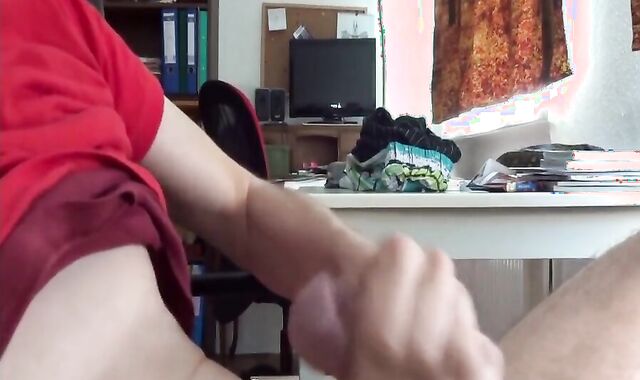 Skinny Twink Cums Hard 2