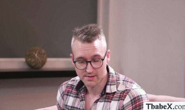 Watching my husband fucks a TS sex surrogate