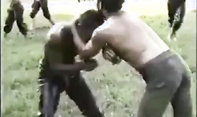 Turkish Wrestlers' Outdoor Muscle Showdown