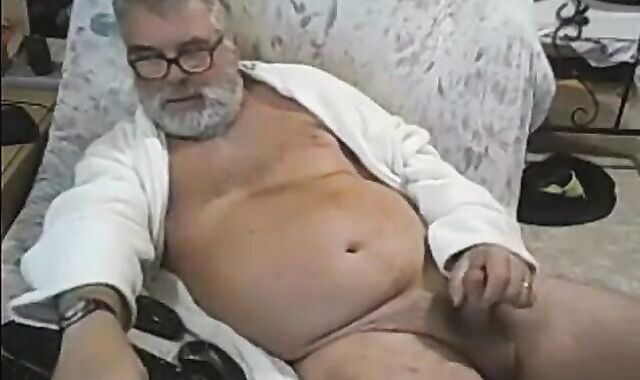 Bearded Daddy Stroking Solo 3