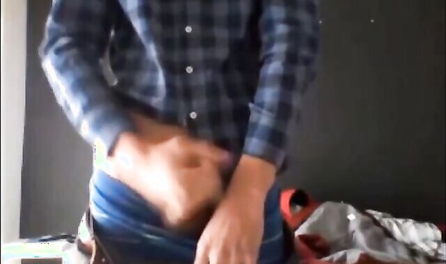 Big-Cock Webcam Man: Super Hot Amateur Solo Show 3