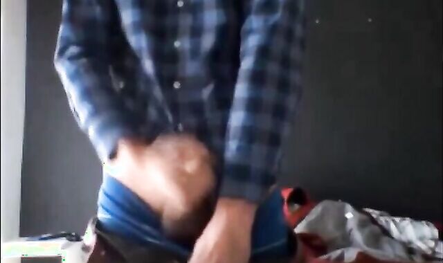 Big-Cock Webcam Man: Super Hot Amateur Solo Show 3