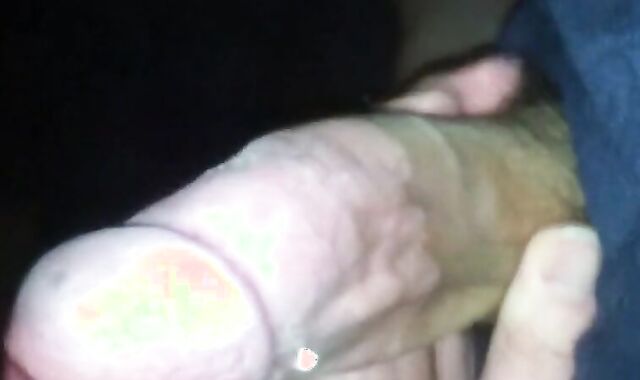 Fat Monster Cock Gets Jerked by a Twink in Bed
