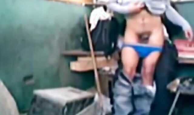 Big-Cocked Interracial Military Fuck
