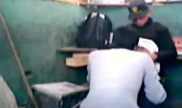 Big-Cocked Interracial Military Fuck