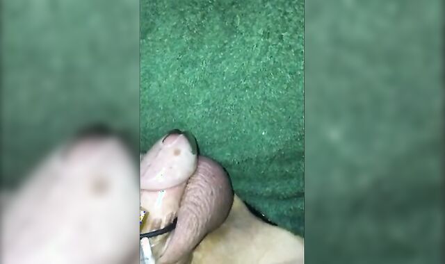 Cuckold Humiliation: Caged, Fat Cock Exposed by Hotgirl