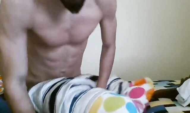 Solo Male Orgasm with Sex Toy