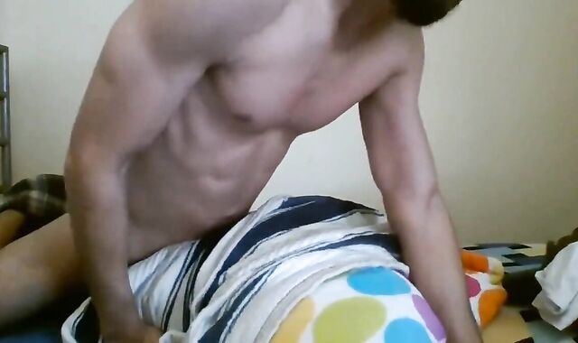 Solo Male Orgasm with Sex Toy