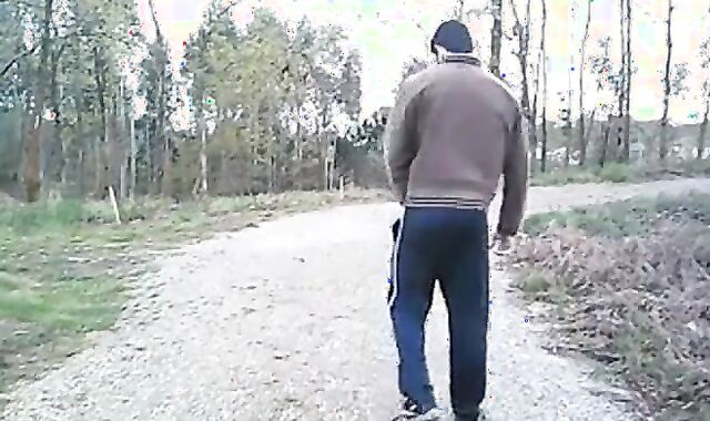 Portuguese Bear Strips and Shows His Big Cock 2