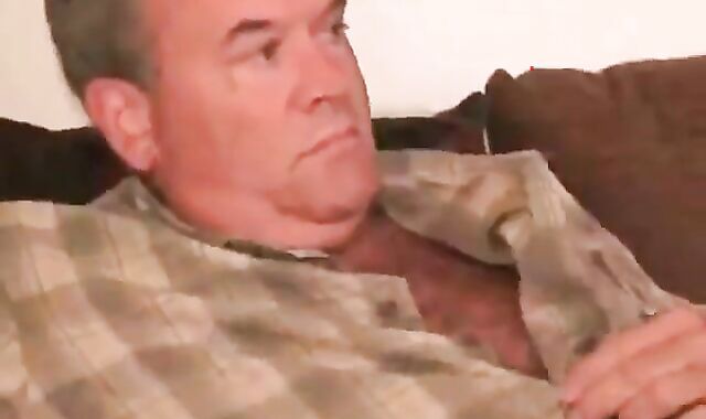 Hairy Daddy Bear in Briefs
