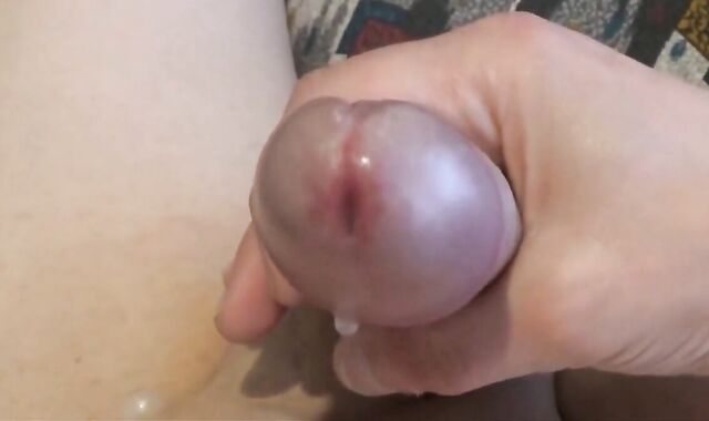 Big Cock Twink Amateur Masturbating Closeup POV 3