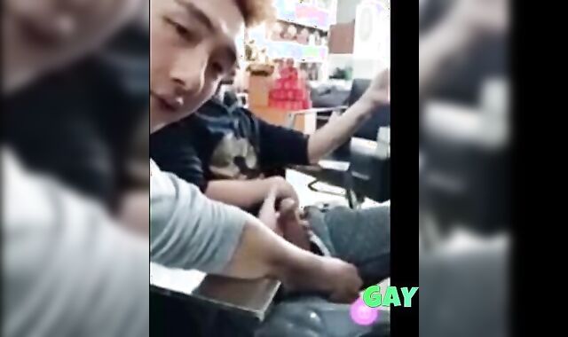 Vietnamese Twinks' Webcam Handjob 2