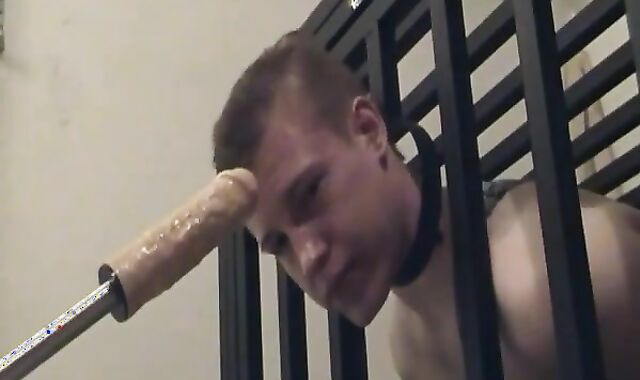 Mouth Training: Sub Twink'S Toy Play with An Older Dom