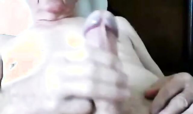 Grandpa Strokes His Meat 2