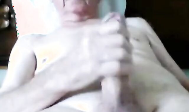 Grandpa Strokes His Meat 2