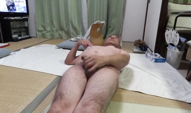 Asian Amateur Strokes Small Cock for the Camera 2