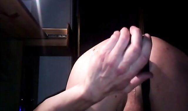 Training My Gaping Crossdresser Ass with a Sex Toy