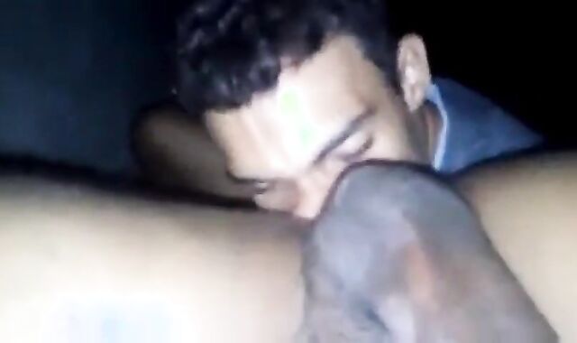 Big Cock Interracial Blowjob for Latin Amateur