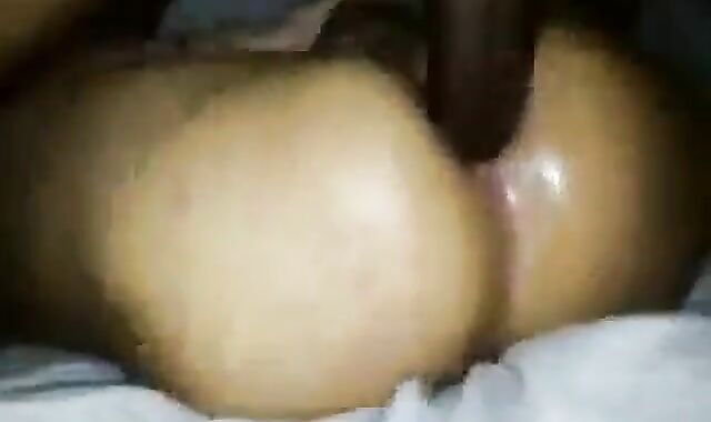Big Black Balls Bareback Pounding