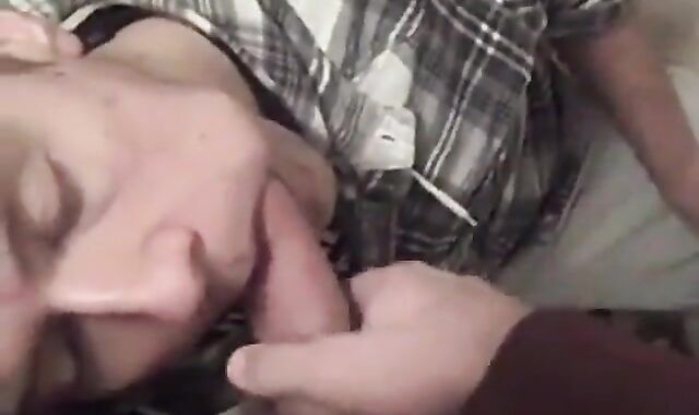 Twink Amateur Swallows a Big Cock's Load 2