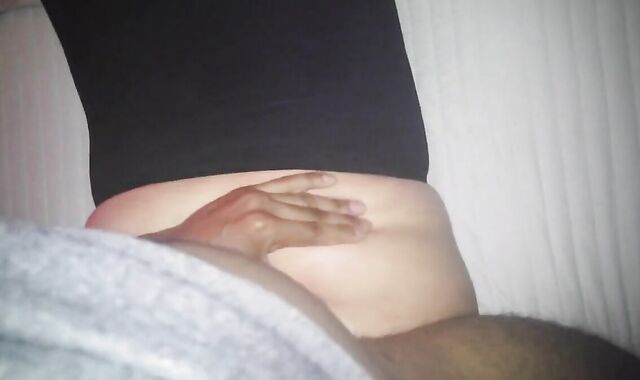 Big Cock Pounds Crossdresser Hard