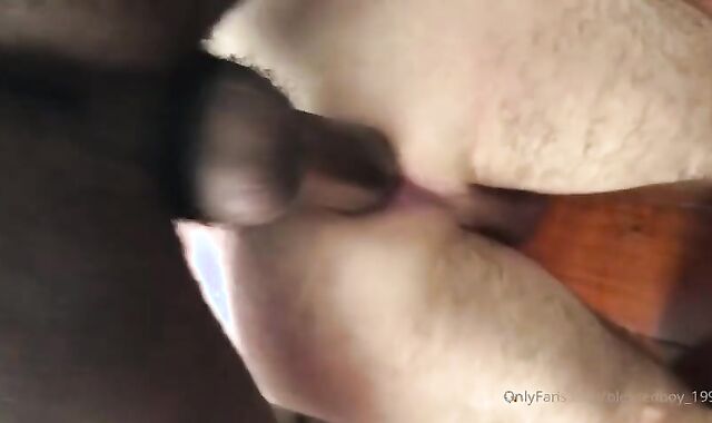 Blessed acquire pounded By three darksome dicks