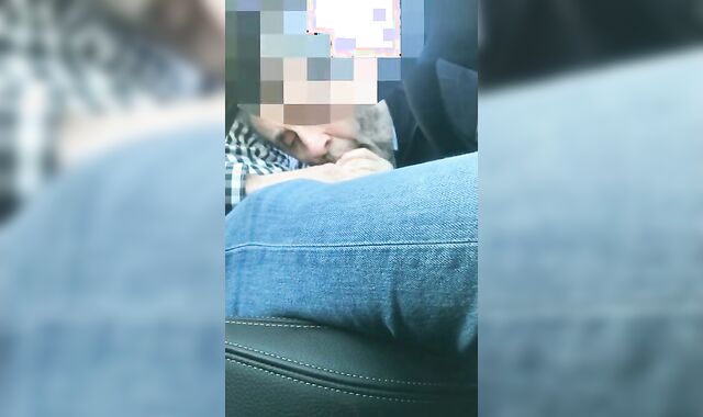 Daddy Sucks Big Cock Outdoors