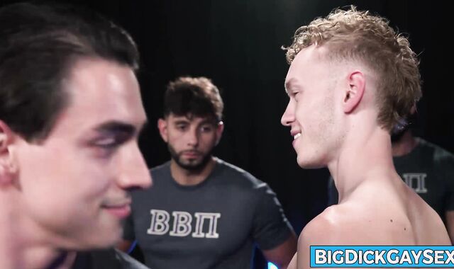 Masked Pledge Lucky Banks Frat Orgy