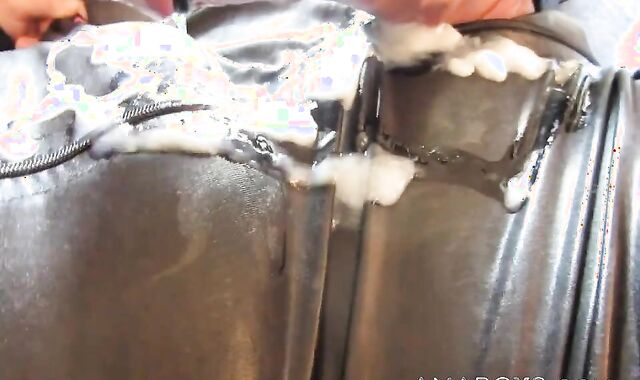 Electro Stimulation: Huge Hands-Free Cum Shot in Catsuit 2