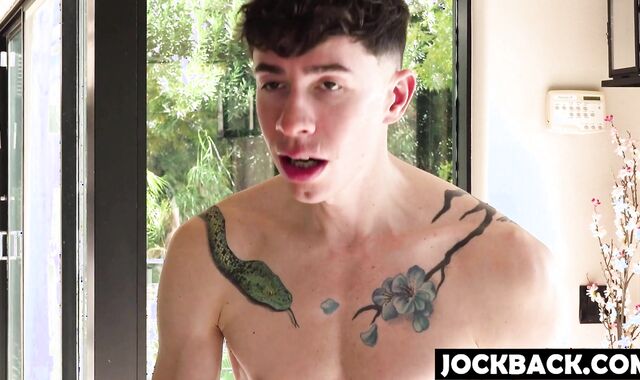 Bystanders screamed as tattooed man was impaled