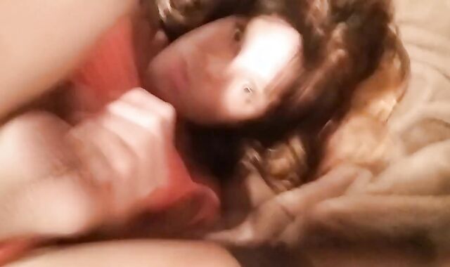 Cum Facial for the T-Girl Rebecca 2