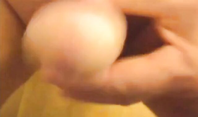 Smooth Grandpa Strokes His Uncut Cock