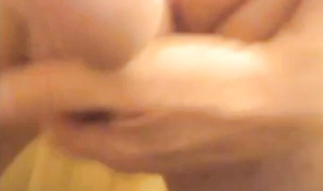 Smooth Grandpa Strokes His Uncut Cock