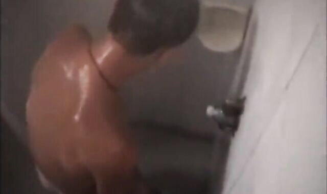 Gay Solo: Boy shower jerk off