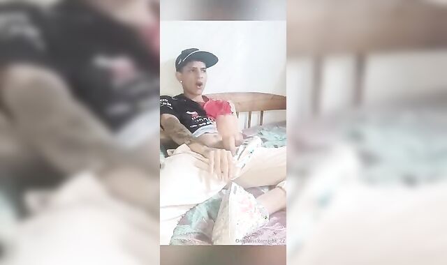 Gay Solo: Brazilian Only Baited Big Dick Gay