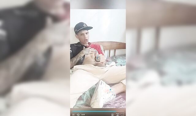 Gay Solo: Brazilian Only Baited Big Dick Gay