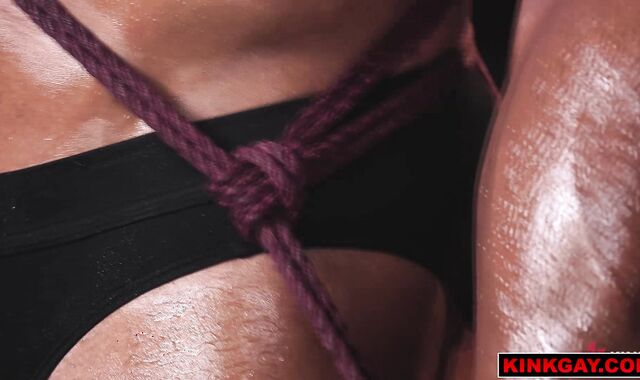 Oiled Muscle Bound and Edged Hard