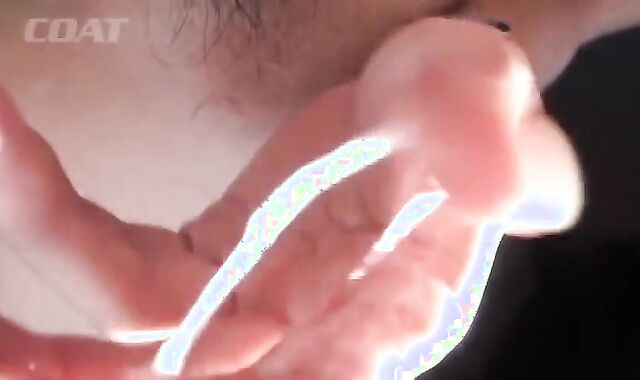 Gay Solo: Having a wank while going for a ride